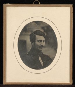 Portrait of an Unidentified Man of the Circle of Eynard-Lullin by Jean Gabriel Eynard